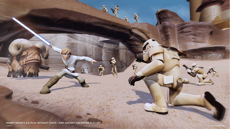 Illustration for article titled Disney Infinity 3.0 is Actually a Pretty Interesting Star Wars Game